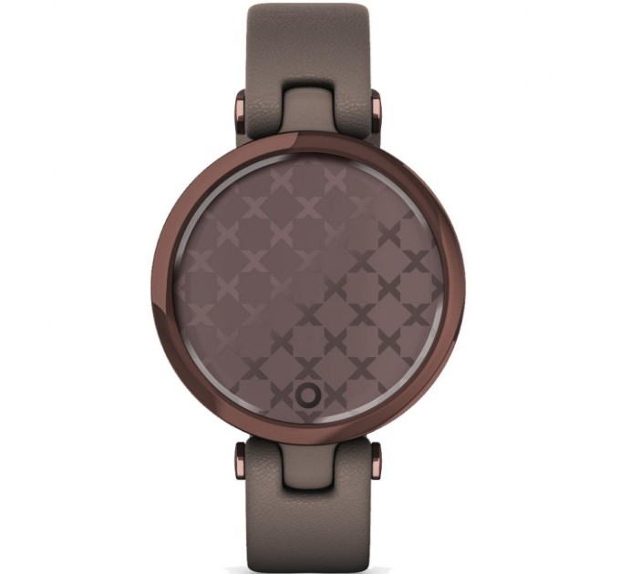 Смарт-часы Garmin Lily, DarkBronze, Paloma, Leather (010-02384-B0)