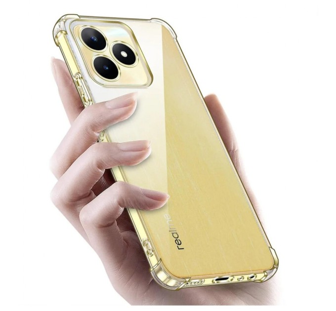 Чохол до мобільного телефона BeCover Anti-Shock Realme Note 50 Clear (711173)