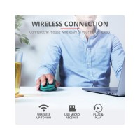 Мышка Trust Ozaa Rechargeable Wireless Blue (24034)