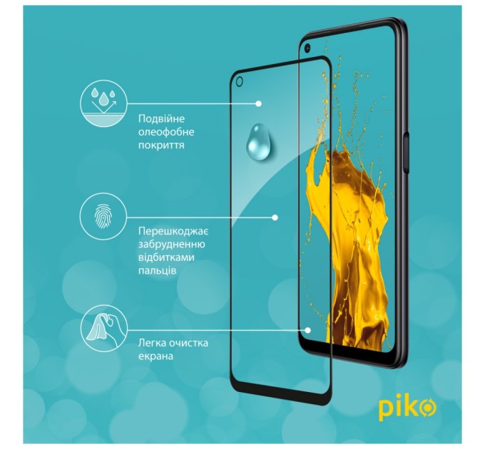 Стекло защитное Piko Full Glue Oppo A96 (1283126522185)