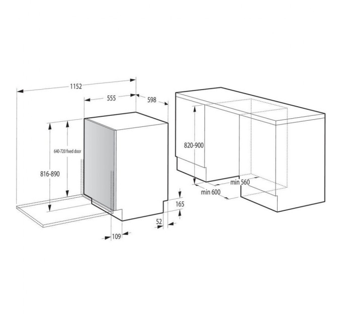 Посудомийна машина Gorenje GV693C61AD