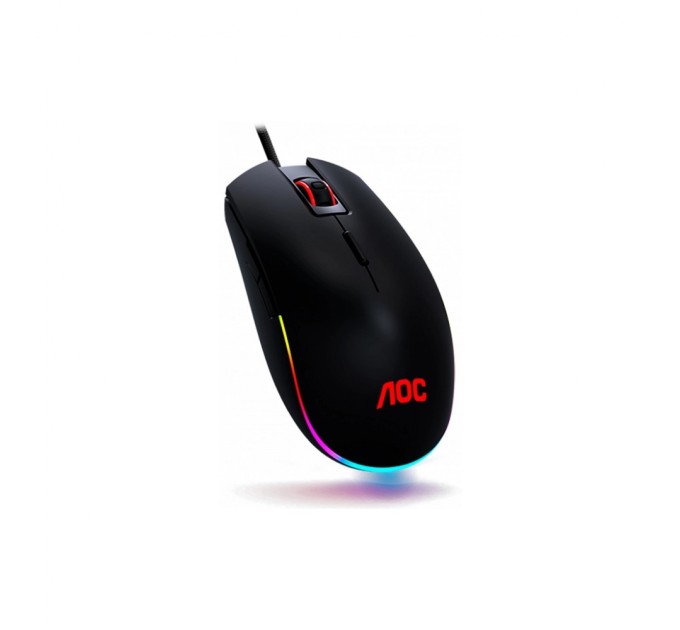 Мишка AOC GM500 RGB USB Black (GM500DRBE)