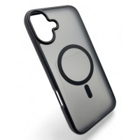 Чохол до мобільного телефона BeCover Metal Buttons Case (MagSafe) для Apple iPhone 16 Plus Black (712093)