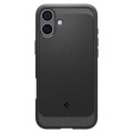 Чохол до мобільного телефона Spigen iPhone 16 Rugged Armor MagFit Matte Black (ACS08214)