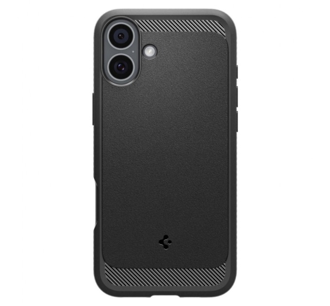 Чохол до мобільного телефона Spigen iPhone 16 Rugged Armor MagFit Matte Black (ACS08214)