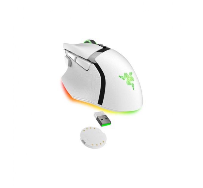 Мышка Razer Basilisk V3 PRO Wireless White (RZ01-04620200-R3G1)