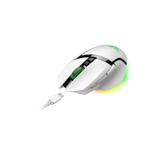 Мышка Razer Basilisk V3 PRO Wireless White (RZ01-04620200-R3G1)