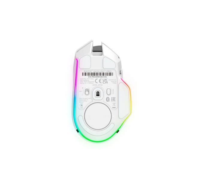 Мышка Razer Basilisk V3 PRO Wireless White (RZ01-04620200-R3G1)