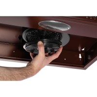 Витяжка кухонна Pyramida UX 60 (380) B BR