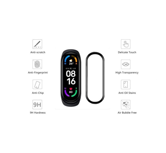 Стекло защитное Drobak Xiaomi Mi Smart Band 6 (313136)