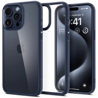 Чохол до мобільного телефона Spigen Apple iPhone 15 Pro Max Ultra Hybrid Navy Blue (ACS06573)