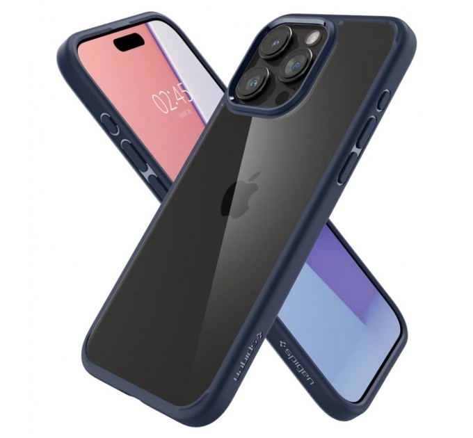 Чехол для мобильного телефона Spigen Apple iPhone 15 Pro Max Ultra Hybrid Navy Blue (ACS06573)