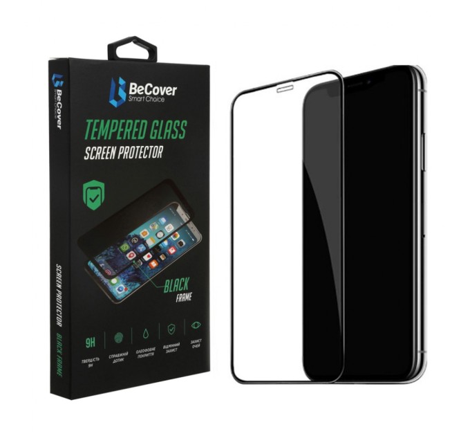 Скло захисне BeCover Apple iPhone 14 Plus Black (707971)