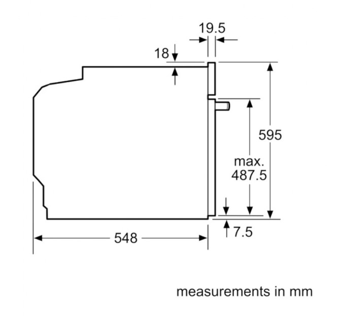 Духовой шкаф Bosch HBG7741W1