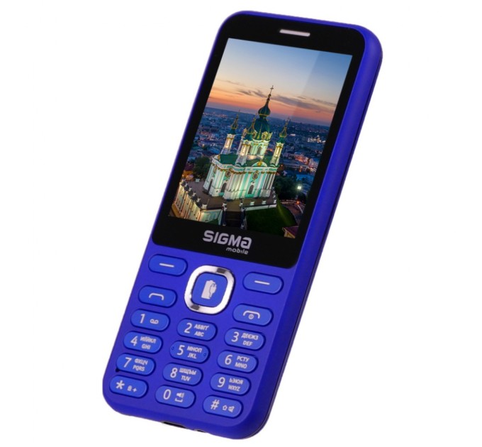 Мобильный телефон Sigma X-style 31 Power Type-C Blue (4827798855027)