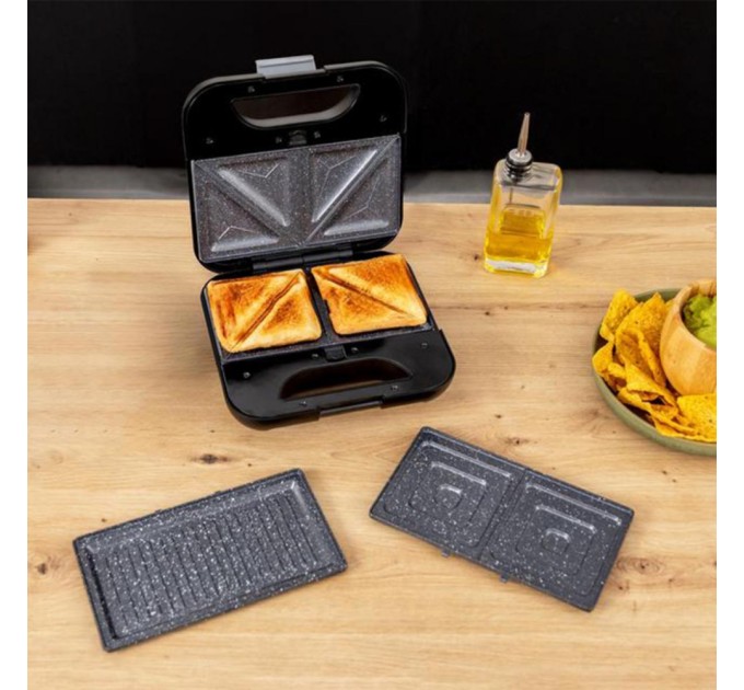 Вафельниця Cecotec Rock'nToast Combo (CCTC-02932)