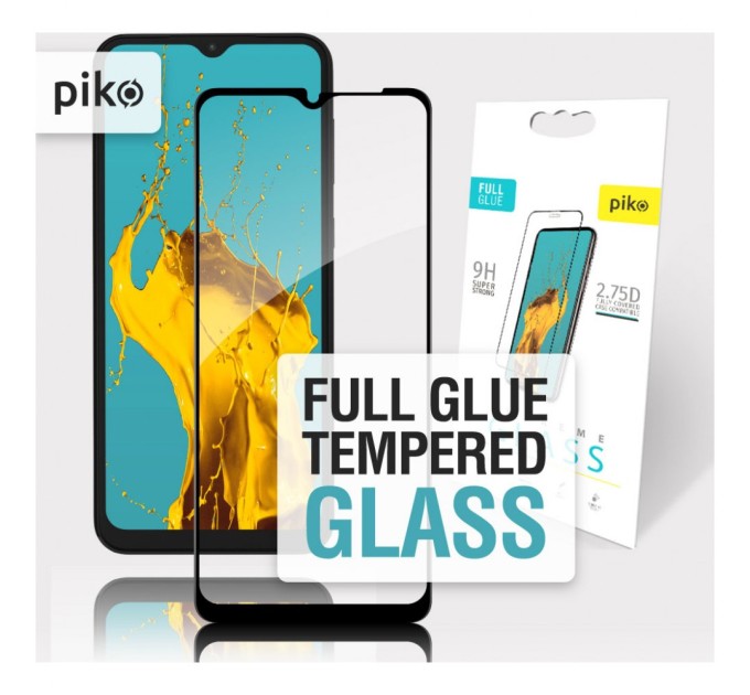 Стекло защитное Piko Full Glue Samsung A04 (1283126544842)