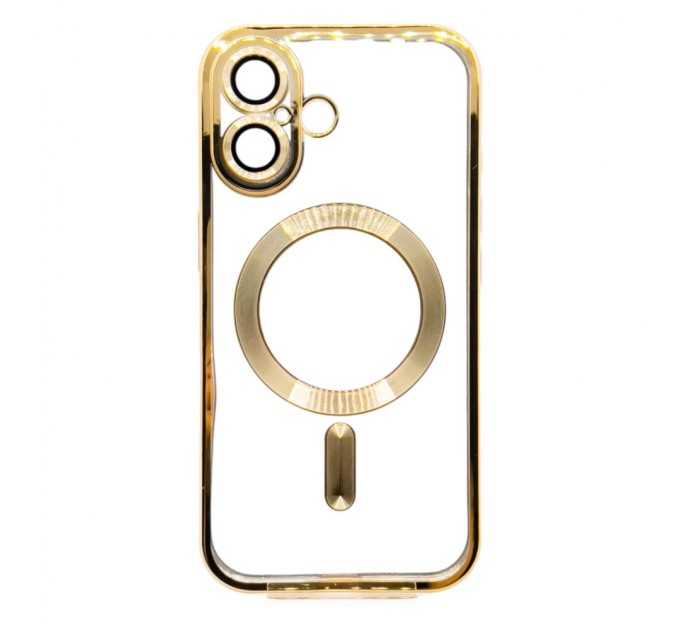 Чохол до мобільного телефона BeCover TPU Chrome Case (MagSafe) для Apple iPhone 16 Gold (712071)