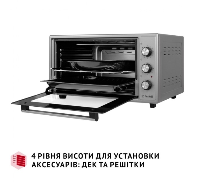 Електропіч Perfelli CLASSIC 48 GREY