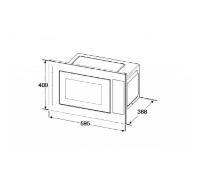 Микроволновая печь Interline MWG 725 ESA WA (MWG725ESAWA)