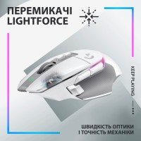 Мишка Logitech G502 X Plus Wireless White (910-006171)