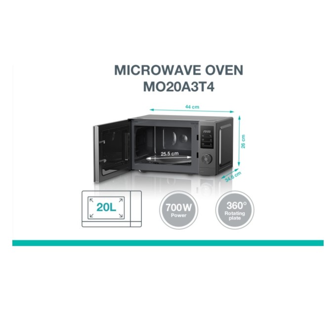 Мікрохвильова піч Gorenje MO20A3T4