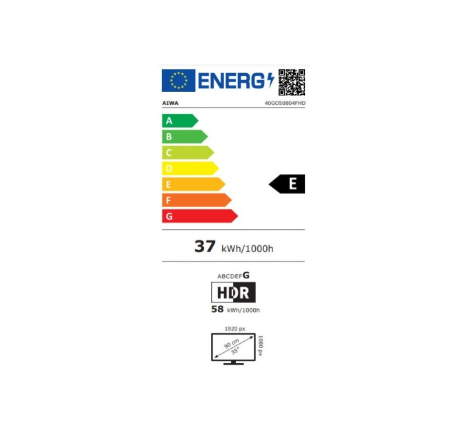 Телевізор AIWA 43GO70804UHD