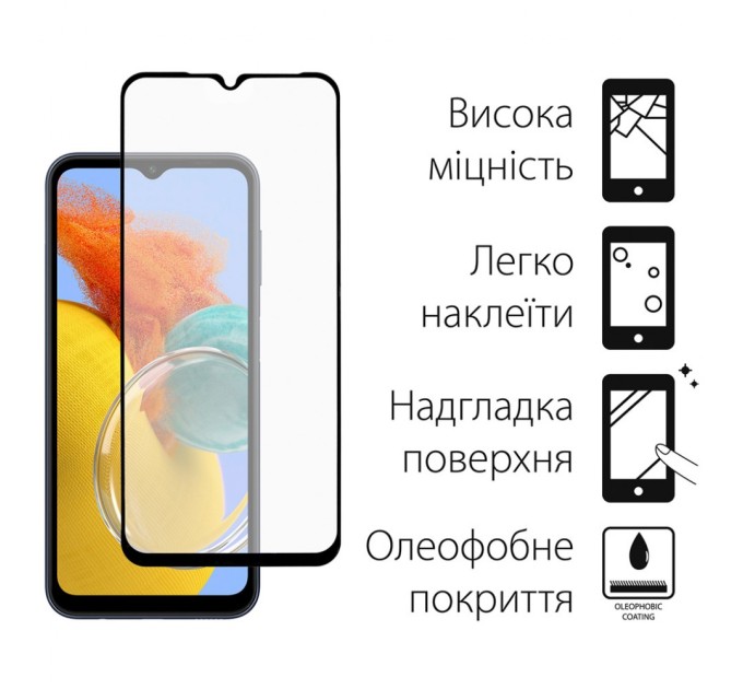 Стекло защитное Dengos Full Glue Samsung Galaxy M14 5G (TGFG-268)