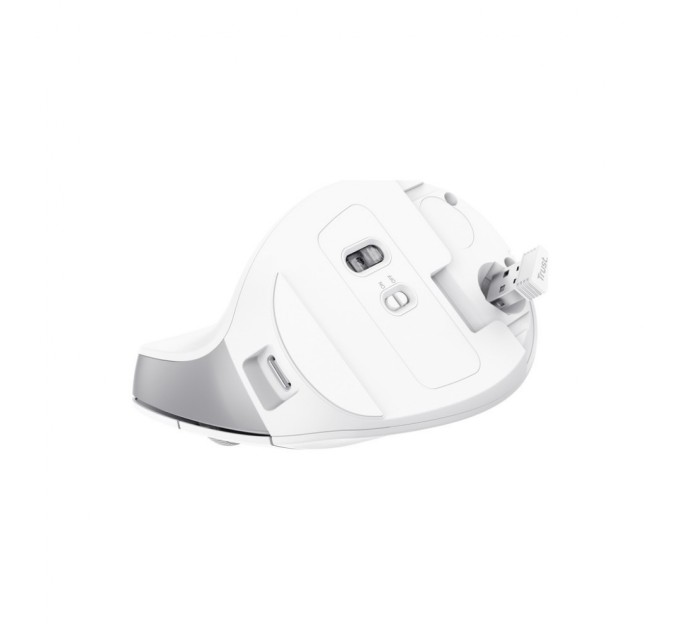 Мишка Trust Bayo 2 Ergonomic Wireless/USB-A White (25146)