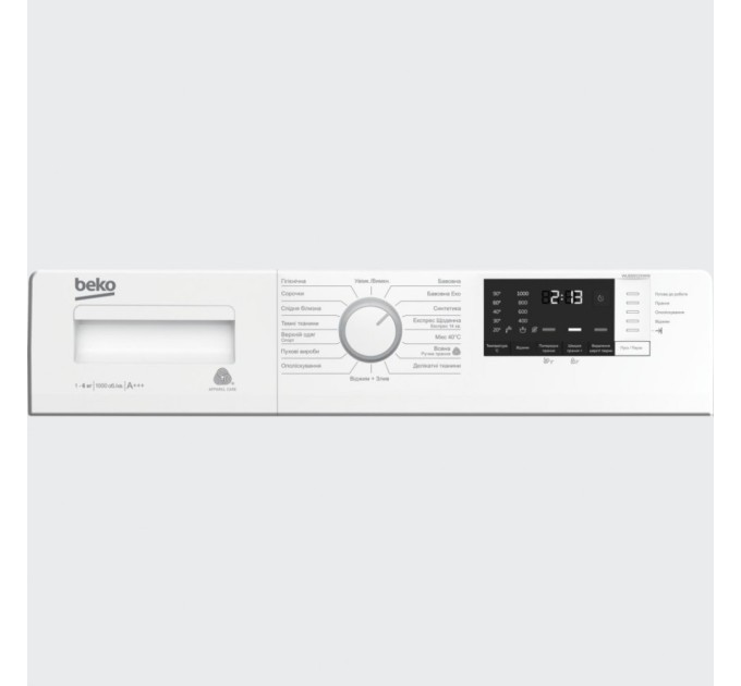 Пральна машина Beko WUE6512XWW