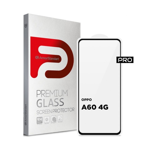 Скло захисне Armorstandart Pro OPPO A60 4G Black (ARM78605)