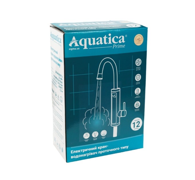 Проточний водонагрівач AQUATICA s98 3.0кВт для ванн (9798203)