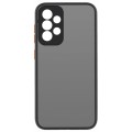 Чохол до мобільного телефона MakeFuture Samsung A53 Frame (Matte PC+TPU) Black (MCMF-SA53BK)