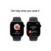 Смарт-годинник Apple Watch Series 10 GPS 42mm Jet Black Aluminium Case with Black Sport Band - S/M (MWWE3QH/A)