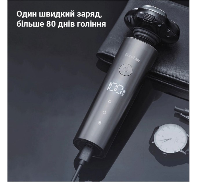 Електробритва Xiaomi ShowSee Electric Shaver Black (F305-GY)