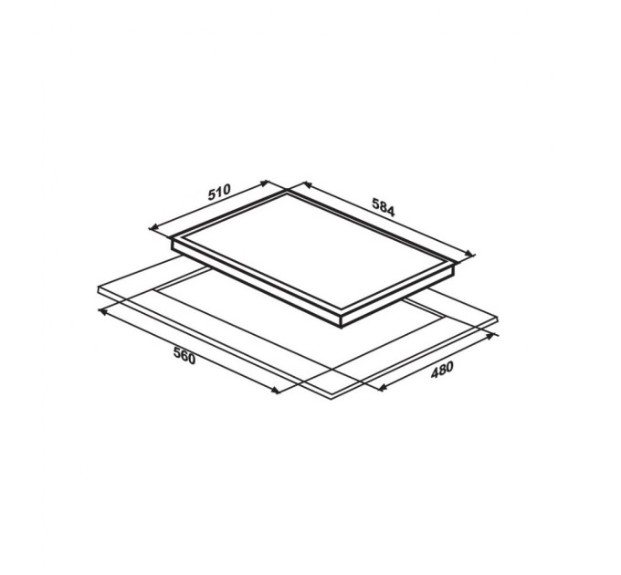 Варочна поверхня Interline HGG 764 FGT BA