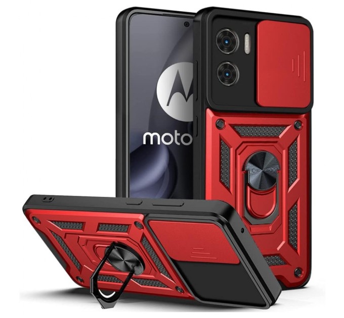 Чохол до мобільного телефона BeCover Military Motorola Moto E22/E22i Red (709981)