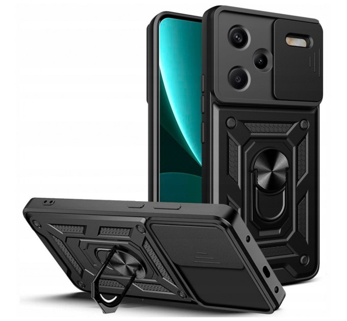 Чохол до мобільного телефона BeCover Military Xiaomi Redmi Note 13 Pro Plus 5G Black (711028)