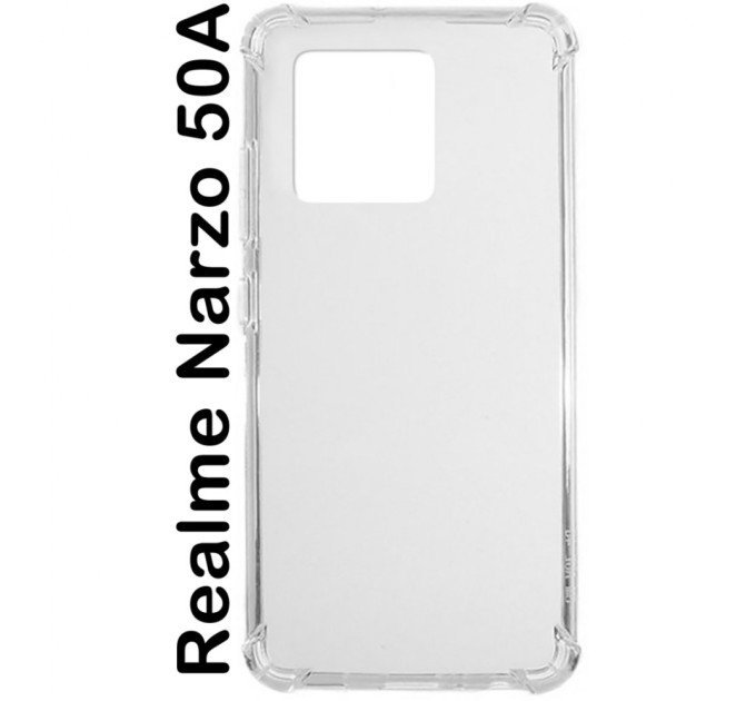 Чохол до мобільного телефона BeCover Anti-Shock Realme Narzo 50A Clear (707893)