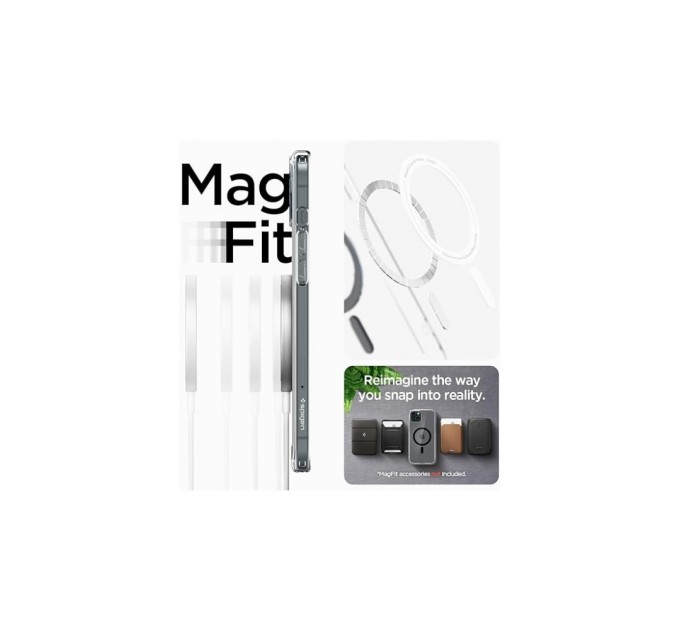 Чохол до мобільного телефона Spigen Apple iPhone 15 Ultra Hybrid MagFit Black (ACS06803)