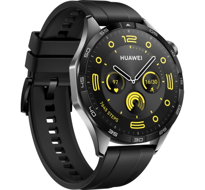 Смарт-годинник Huawei WATCH GT 4 46mm Active Black (55020BGS)