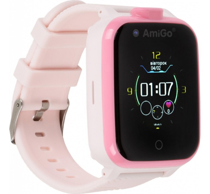 Смарт-годинник Amigo GO006 GPS 4G WIFI Pink