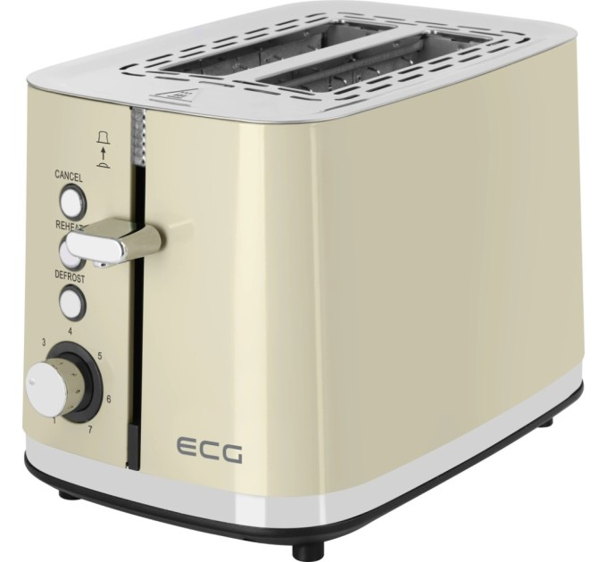 Тостер ECG ST 2766 Vintage Vanilla