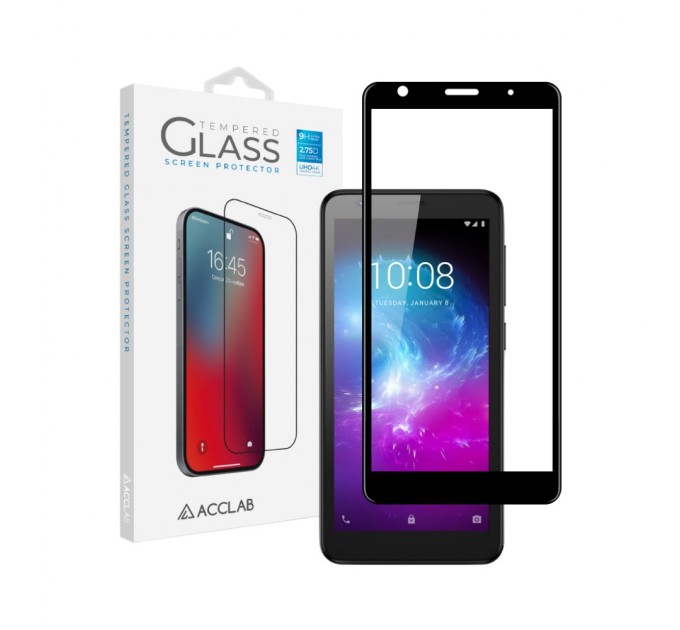 Стекло защитное ACCLAB Full Glue ZTE Blade L8 (1283126508899)