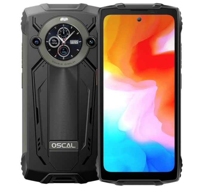 Мобільний телефон Oscal Pilot 2 8/256GB Black