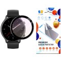 Стекло защитное Drobak Amazfit GTR 3 Black Frame A+ (313172) (313172)