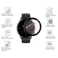 Стекло защитное Drobak Amazfit GTR 3 Black Frame A+ (313172) (313172)