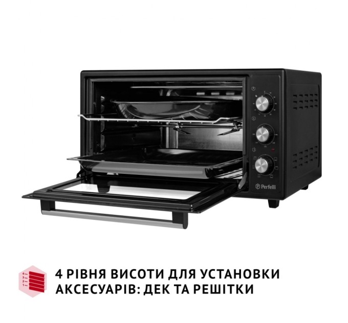 Електропіч Perfelli SIERRA 48 BLACK