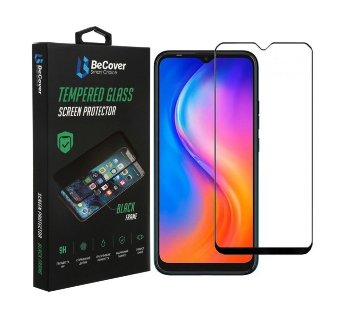 Скло захисне BeCover Umidigi Bison X10S/G Black (708388)