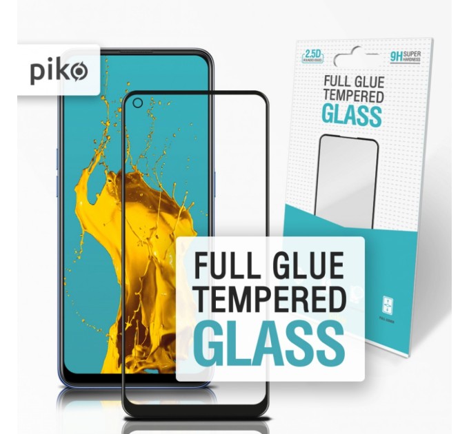 Скло захисне Piko Full Glue Oppo A74 (1283126512735)